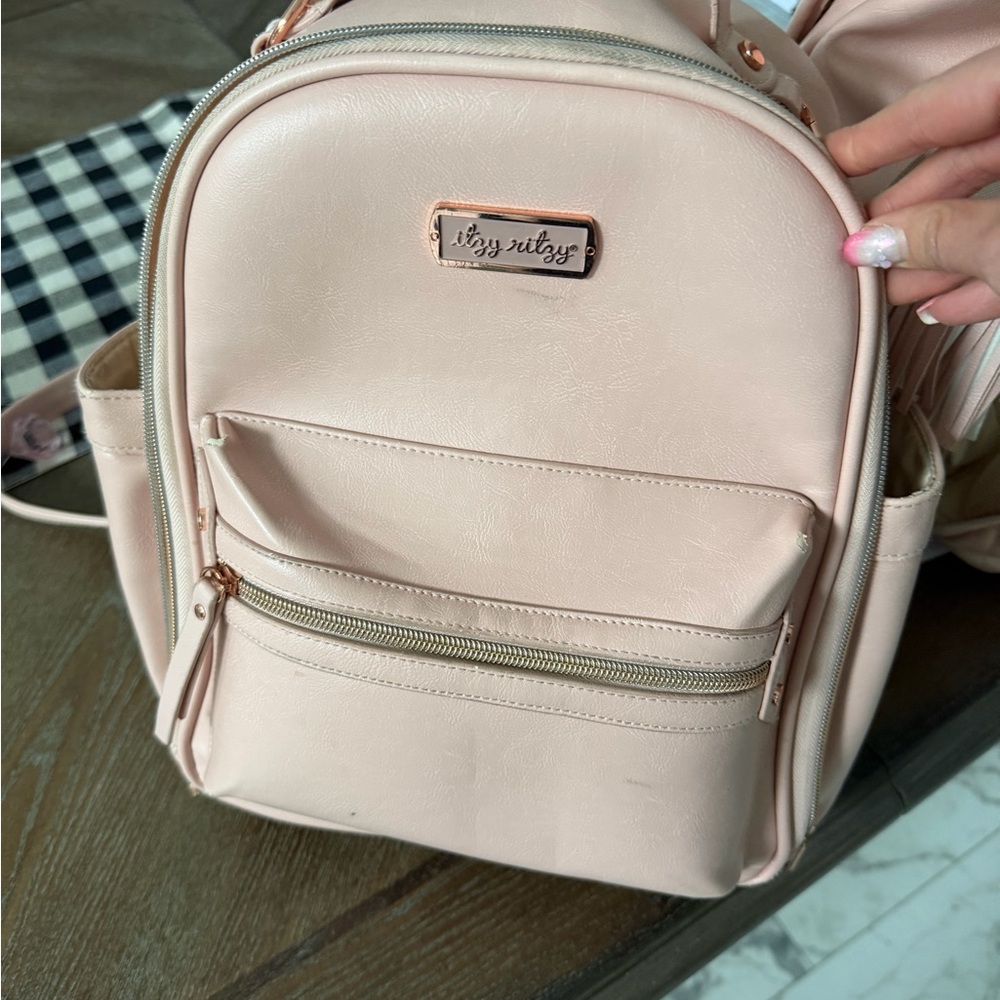 Itzy Ritzy Blush Backpack